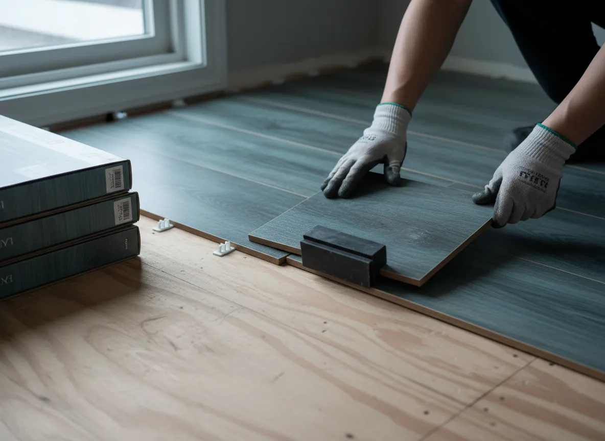 Luxury Vinyl Plank Installation company in Mcnabb, IL